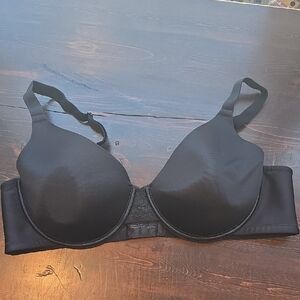 Curvation Black Underwire Full-Coverage Bra with Adjustable Straps